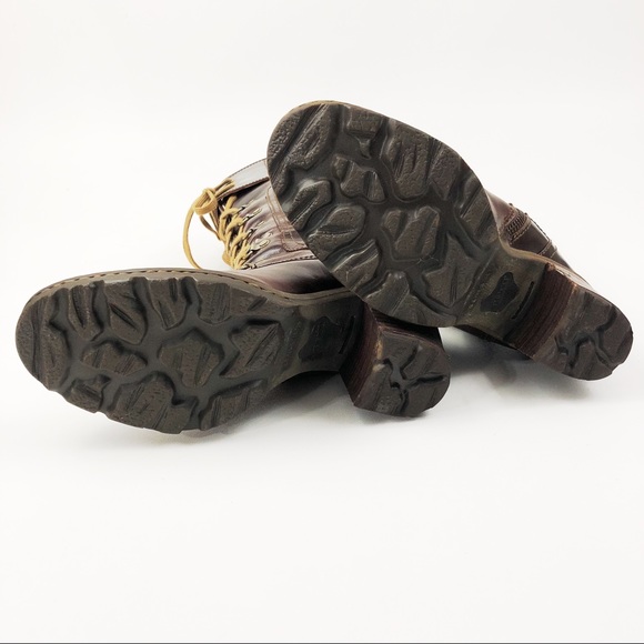 BORN Wide Calf Lace Up Riding Boots - Picture 5 of 8